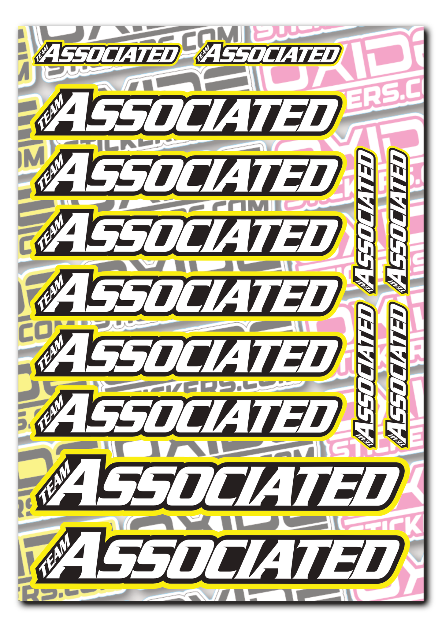 RC Sticker Sheet A4